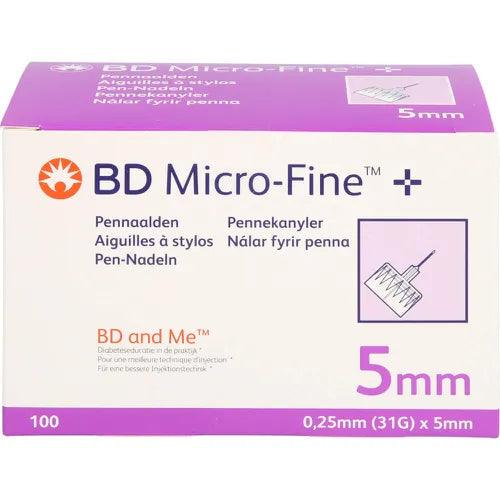 BD MICRO-FINE+ Pen Needles 0.25x5mm 31G - UKDorf 