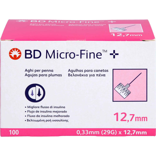 BD MICRO-FINE+ pen needles 0.33x12.7 mm 29 G