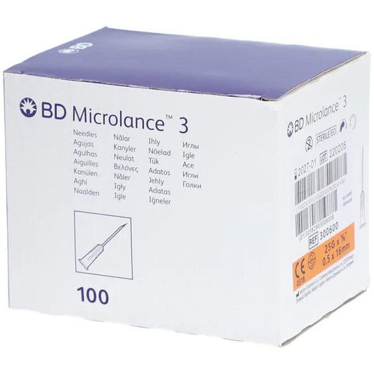 BD MICROLANCE cannula 25 G 5/8 0.5x16 mm - UKDorf 