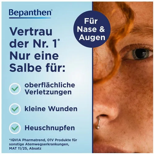 BEPANTHEN Dexpanthenol eye and nasal ointment 10 g