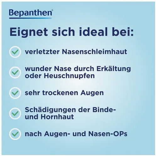 BEPANTHEN Dexpanthenol eye and nasal ointment 10 g
