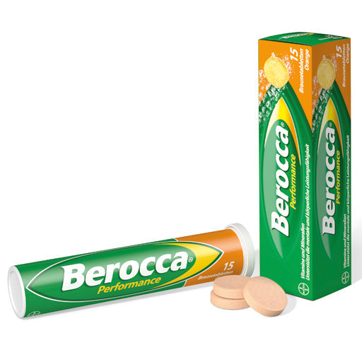 BEROCCA Performance Effervescent Tablets 15 pieces