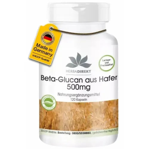 BETA-GLUCAN 500 mg capsules 120 pcs - UKDorf 