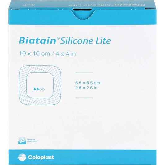BIATAIN Silicone Lite foam dressing 10x10 cm