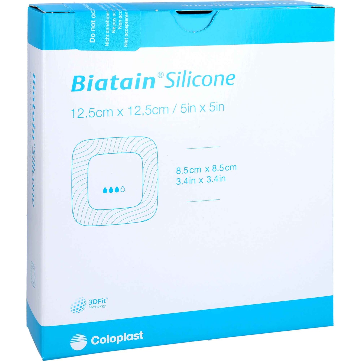 BIATAIN Silicone foam dressing 12.5x12.5 cm