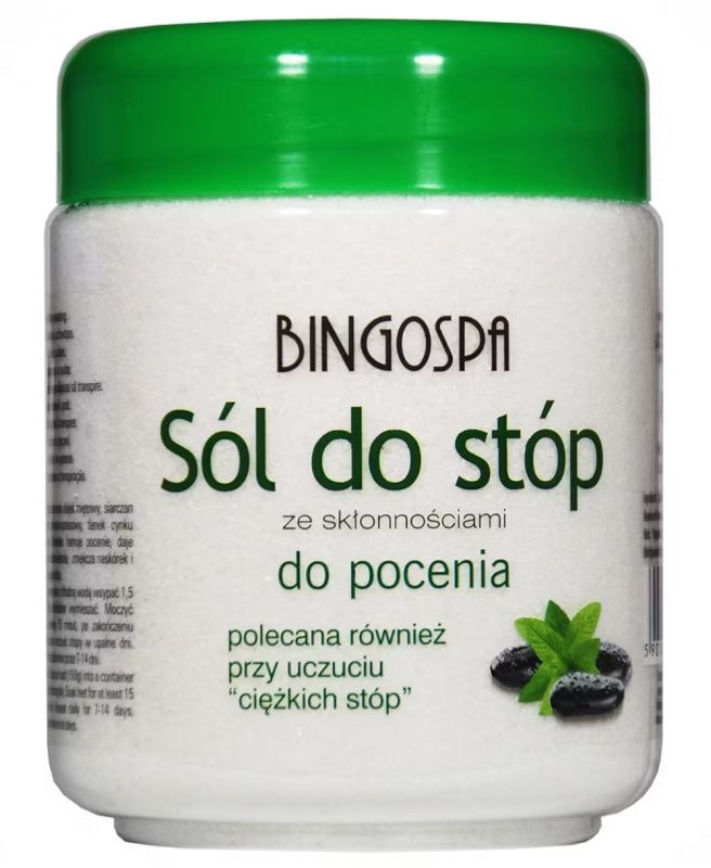 Foot salt with a tendency to perspire 550g