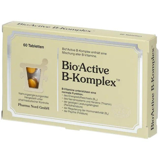 BIO ACTIVE B vitamins complex tablets - UKDorf 