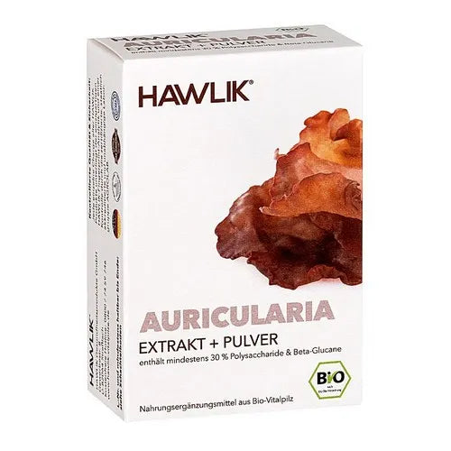 BIO AURICULARIA Extract+Powder Capsules - UKDorf 