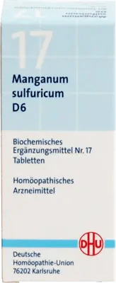 BIOCHEMIE DHU 17 Manganum sulfuricum D 6 tablets - UKDorf 