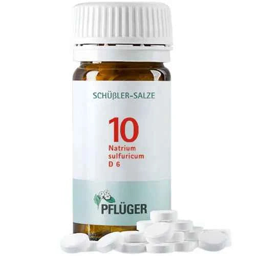 BIOCHEMIE Pflüger 10 Natrium sulfuricum D 6 Tabl.