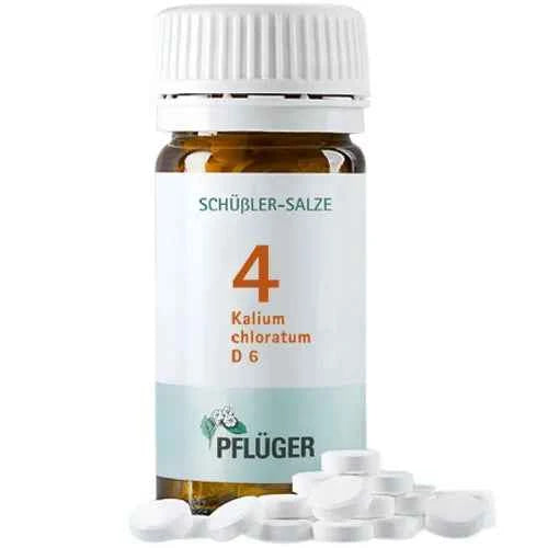 BIOCHEMIE Pflüger 4 Kalium chloratum D 6 Tablets
