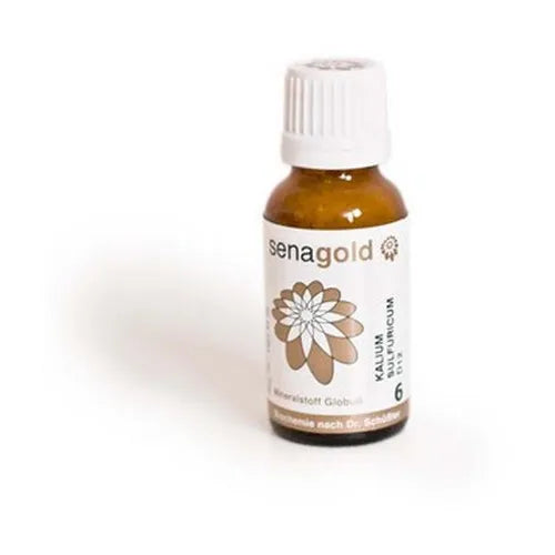BIOCHEMISTRY Senagold 6 potassium sulfuricum D 6 globules - UKDorf 