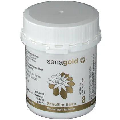 BIOCHEMISTRY Senagold 8 Natrium chloratum D 6 tablets - UKDorf 