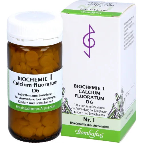 BIOCHEMISTRY 1 Calcium fluoratum D 6 Tablets
