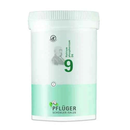BIOCHEMISTRY Pflüger 9 Sodium phosphoricum D 6 Tablets