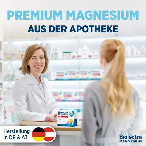 BIOLECTRA Magnesium 400 mg ultra Direct Orange 100 pcs