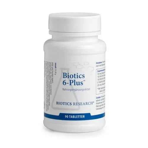 BIOTICS 6-Plus Digestive Enzymes Tablets