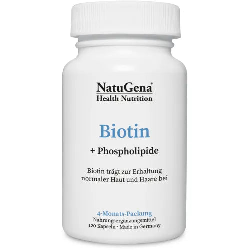 BIOTIN HIGH DOSE+Lecithin vegan capsules - UKDorf 
