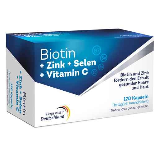 BIOTIN+ZINC+Selenium capsules
