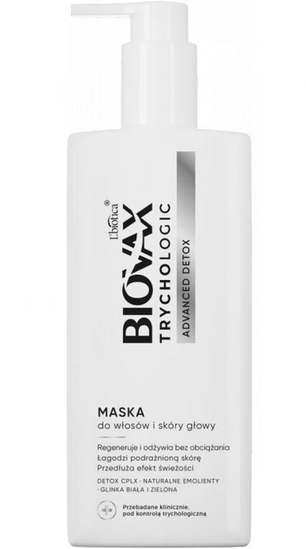 BIOVAX Trychologic Advanced Detox Hair and Scalp Mask 200 ml