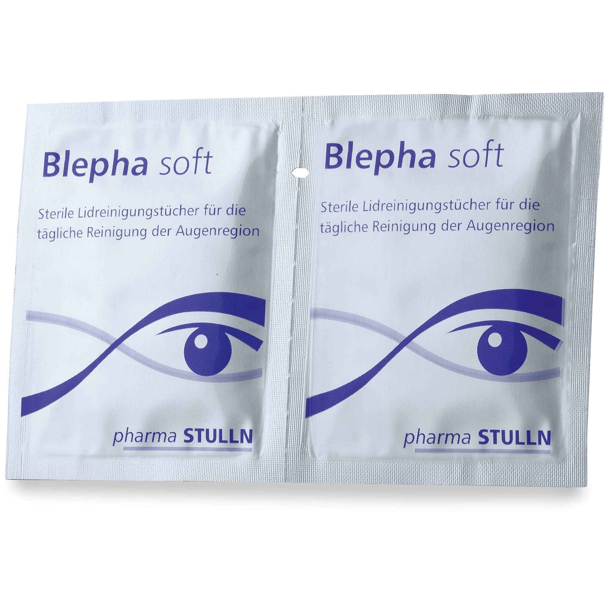BLEPHA SOFT eyelid cleaning wipes