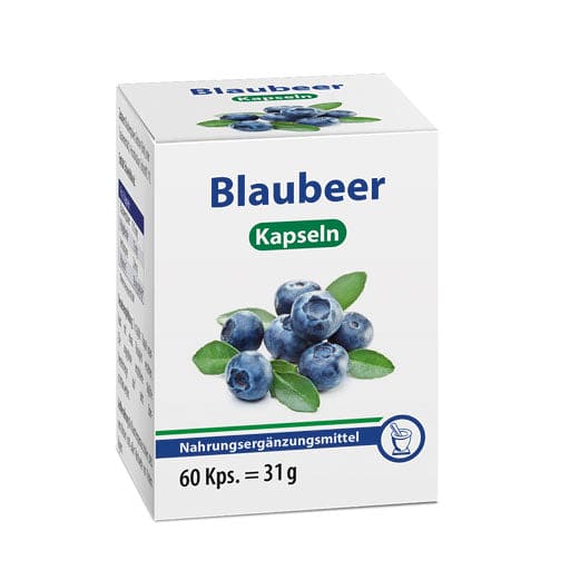 BLUEBERRY capsules, Blueberries (Vaccinium Myrtillus) - UKDorf 