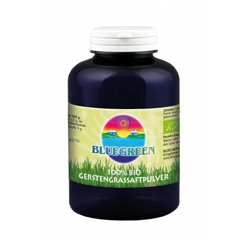 BLUEGREEN 100% organic barley grass juice powder - UKDorf 