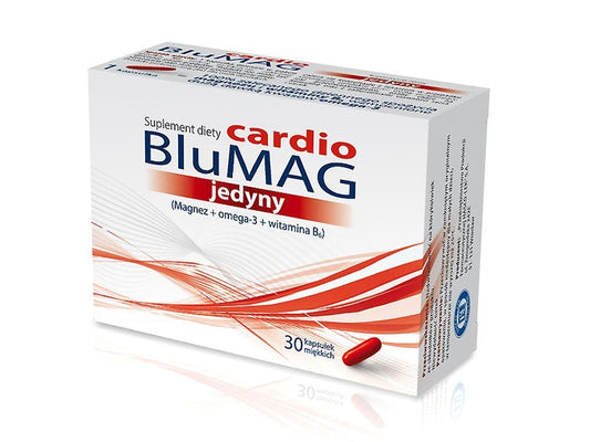 BLUMAG CARDIO ONLY , Magnesium, Vitamin B6, omega 3