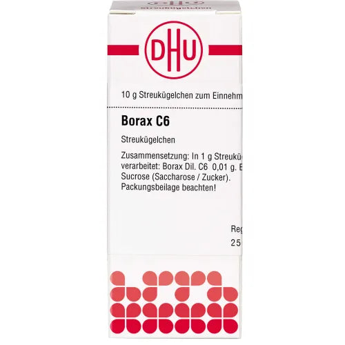 BORAX C 6 globules 10 g
