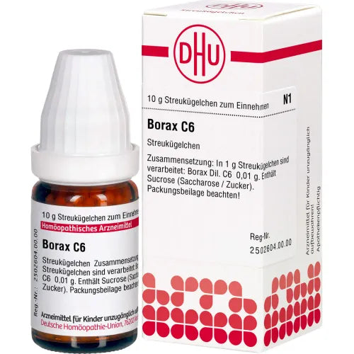 BORAX C 6 globules 10 g - 2