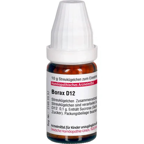 BORAX D 12 globules 10 g - 5
