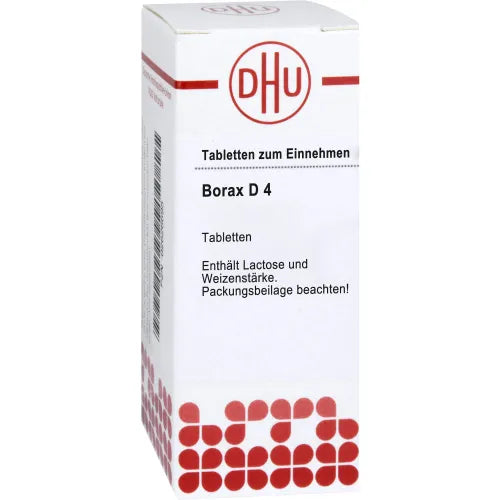 BORAX D 4 Tablets 80 tablets - 4
