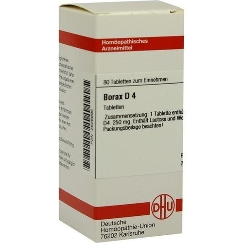 BORAX D 4 Tablets 80 tablets - 6