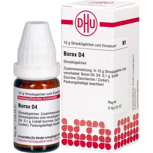 BORAX D 4 globules 10 g - 2