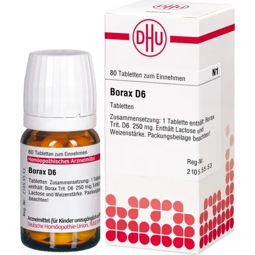 BORAX D 6 Tablets 80 tablets - 2
