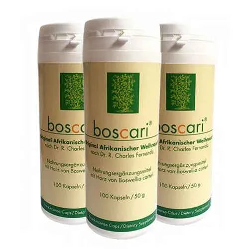 BOSCARI African Frankincense Capsules by Dr. Fernando 300 pcs