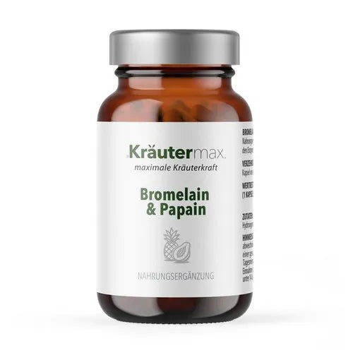 BROMELAIN & PAPAIN Capsules 90 count