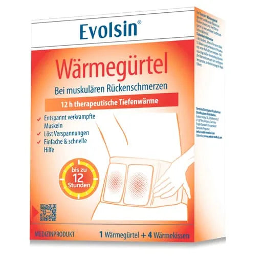 Back pain, EVOLSIN heat belt - UKDorf 