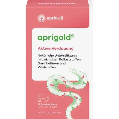 Bacterial cultures, biotin,calcium, VEGAN, APRIGOLD Set Powder+Capsules