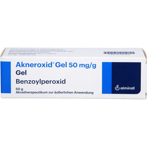 Benzoyl peroxide, ACNER OXIDE, Akneroxid 5 Gel