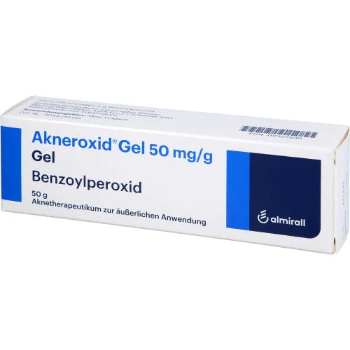 Benzoyl peroxide, ACNER OXIDE, Akneroxid 5 Gel