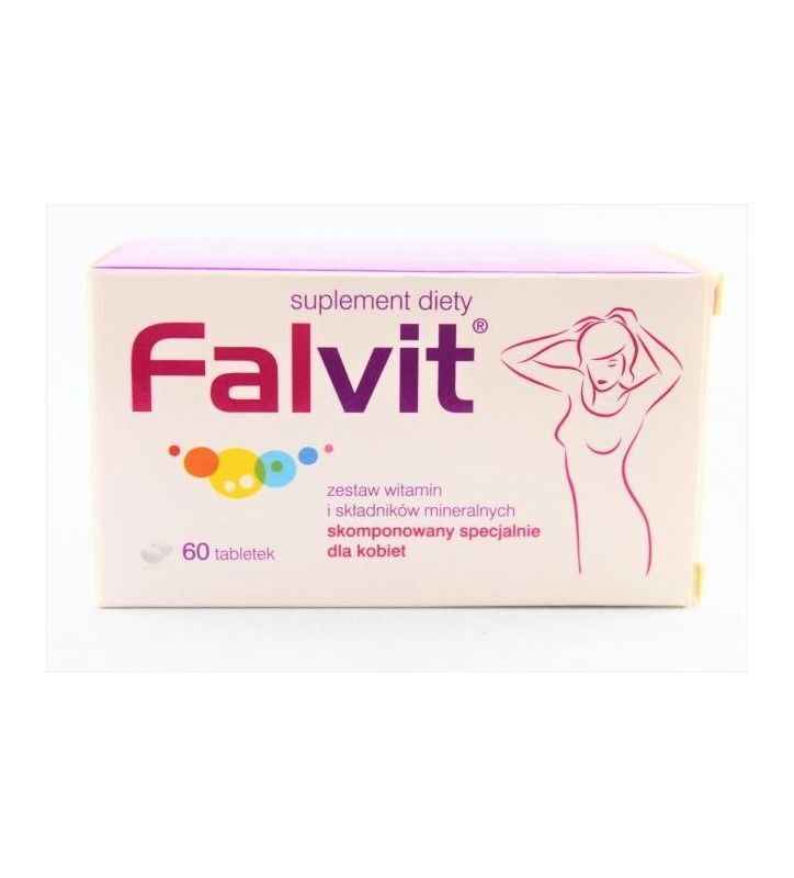 Best vitamins for women, Falvit 60 tablets
