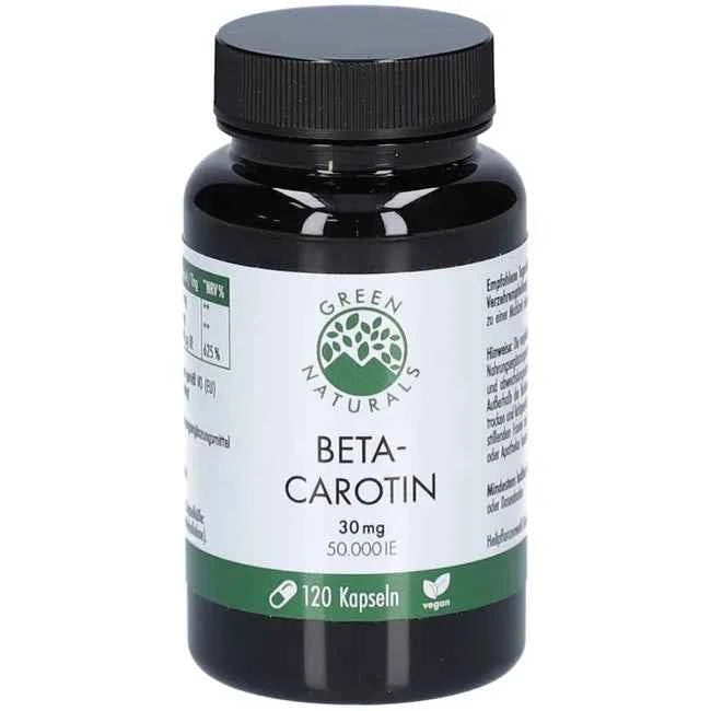 Beta-Carotene 30 mg, 50,000 IU vegan 120 pcs