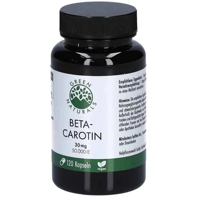 Beta-Carotene 30 mg, 50,000 IU vegan 120 pcs