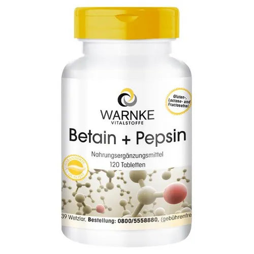 Betaine + Pepsin, gastric juice enzymes - UKDorf 