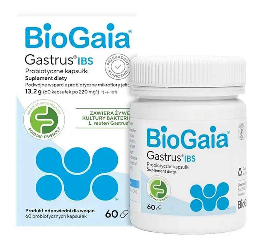 BioGaia Gastrus IBS 60 capsules