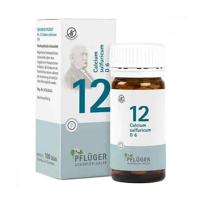 Pflüger 12 Calcium sulfuricum D 6 Tabl.