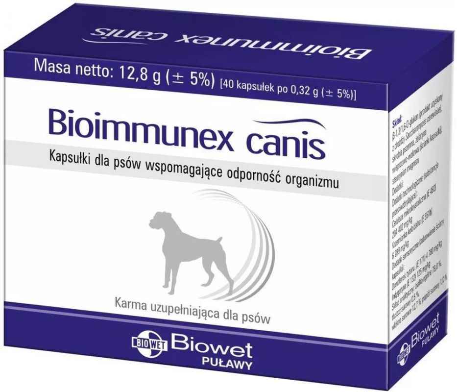 Bioimmunex Canis Immunity boosting preparation for dogs