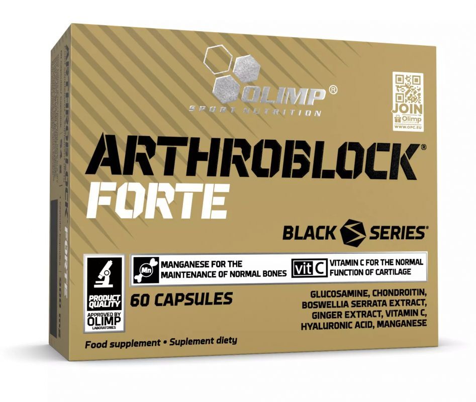 Black series OLIMP SPORT Arthroblock Forte 60 capsules