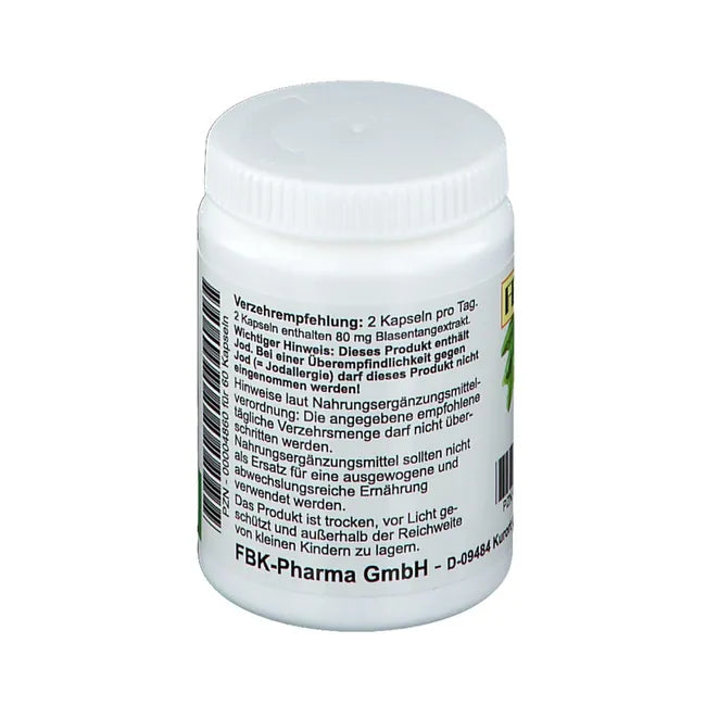 Bladderwrack capsules, 60 pieces